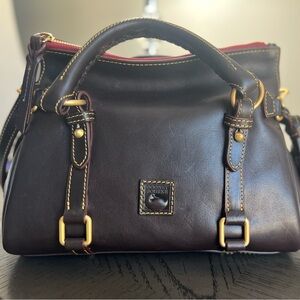 Dooney & Bourke Florentine Brown TMoro Mini Satchel